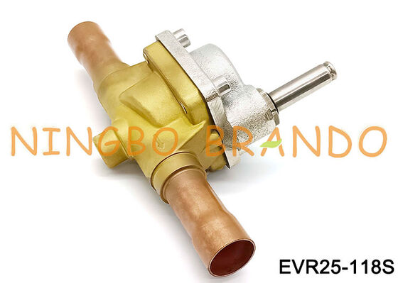 Zawór elektromagnetyczny Danfoss typ 032L2201 EVR 25 lutowany ODF 1 1/8 cala