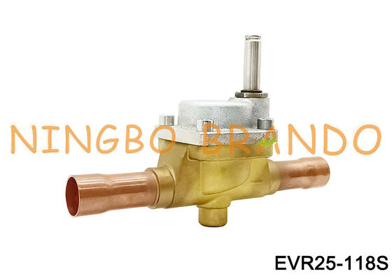 Zawór elektromagnetyczny Danfoss typ 032L2201 EVR 25 lutowany ODF 1 1/8 cala