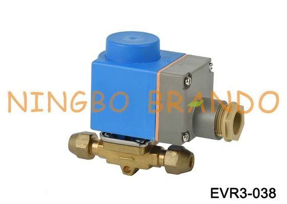 Zawór elektromagnetyczny Danfoss Typ EVR 3 NC Kielichowany 3/8'' SAE 032F8116