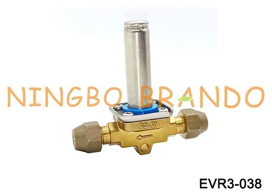 Zawór elektromagnetyczny Danfoss Typ EVR 3 NC Kielichowany 3/8'' SAE 032F8116