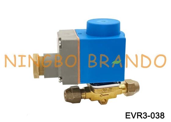 Zawór elektromagnetyczny Danfoss Typ EVR 3 NC Kielichowany 3/8'' SAE 032F8116