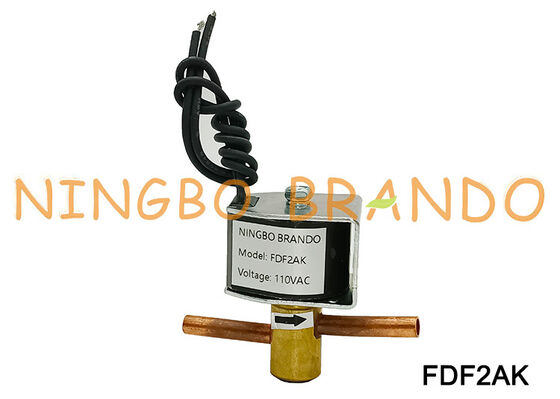 Zawór elektromagnetyczny SANHUA typ FDF2AK01 normalnie otwarty 24 V 110 V 220 V
