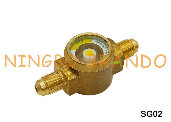 Wzierniki Danfoss typu SG SGN SGI 1/4'' 3/8'' Flara wew. x zew.