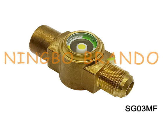 Danfoss Typ SGN SGI Niskociśnieniowy wziernik 1/4'' 3/8'' 1/2'' Flara wew. x zew.