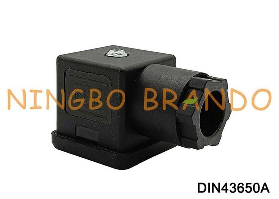 DIN43650A Złącze cewki elektromagnetycznej 18 mm 3 PIN DIN 43650 Typ A