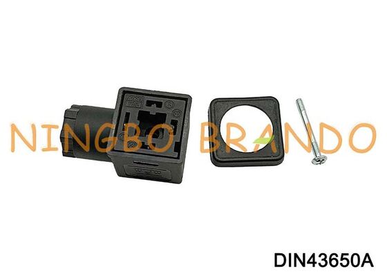 DIN43650A Złącze cewki elektromagnetycznej 18 mm 3 PIN DIN 43650 Typ A