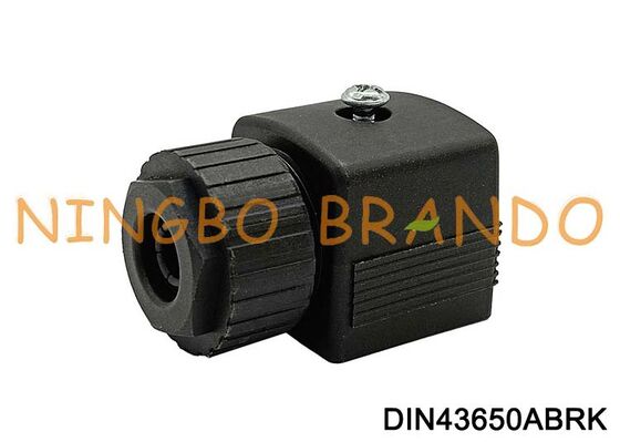 Złącze wtykowe kabla cewki elektromagnetycznej typu 2508 DIN43650A 18 mm DIN 43650 Typ A