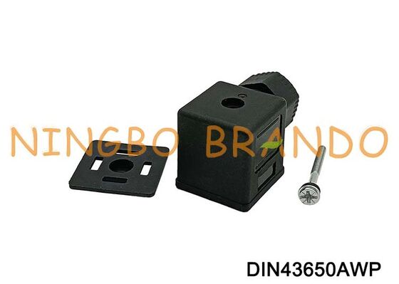 DIN43650A Wodoodporne złącze cewki zaworu elektromagnetycznego IP67
