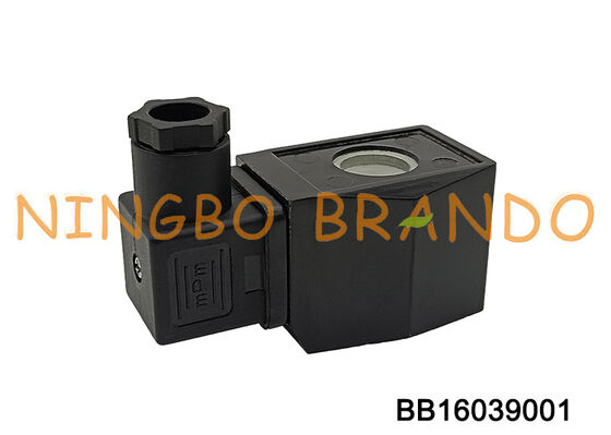 Cewka typu CKD AB410 Plastikowa cewka zaworu elektromagnetycznego Otwór wewnętrzny 16 mm 220 V 24 V
