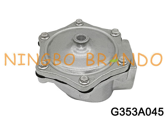 ASCO Typ G353A045 2/2 NC G1-1/2 Gwintowany aluminiowy zawór sterowany pilotem