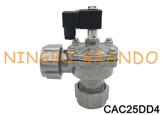 CAC25DD4 CAC25DD4002 1-calowy elektryczny zawór impulsowy kątowy 220 V 24 V