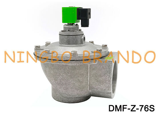 DMF-Z-76S G3'' Zawór membranowy kątowy AC220V DC24V Impulsowy zawór elektromagnetyczny