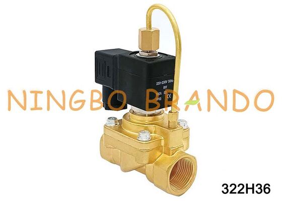 PARKER Typ 322H36 DC24V Normalnie otwarty zawór elektromagnetyczny 3/4 cala AC220V