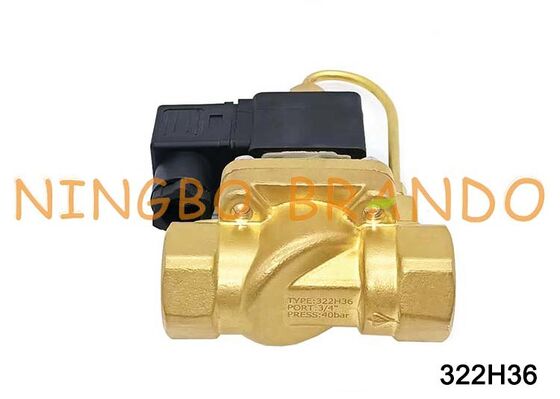 PARKER Typ 322H36 DC24V Normalnie otwarty zawór elektromagnetyczny 3/4 cala AC220V