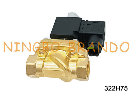 Normalnie otwarty zawór elektromagnetyczny 322H75 G1/2'' 40 bar DC24V AC220V