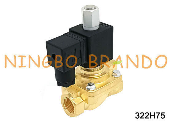 Normalnie otwarty zawór elektromagnetyczny 322H75 G1/2'' 40 bar DC24V AC220V