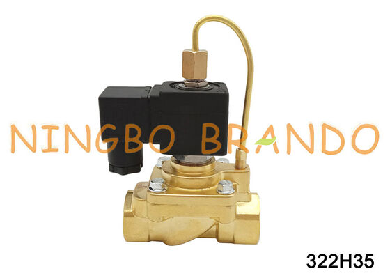 G1/2 calowy normalnie otwarty zawór elektromagnetyczny 40bar Parker typ 322H35 AC220V