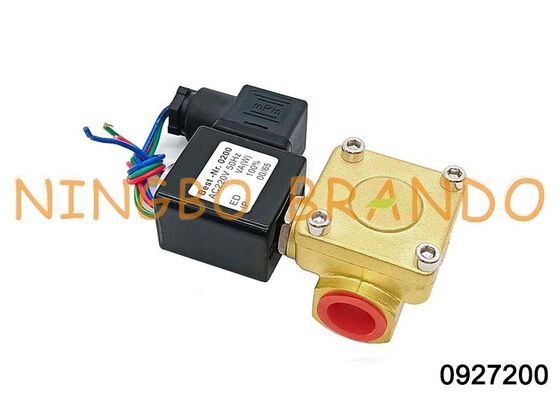 Zawór elektromagnetyczny serii 0927 0927200 Zawór normalnie zamknięty mosiężny 1/2”