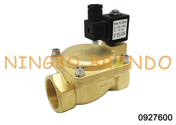 Zawór elektromagnetyczny sterowany pilotem z mosiądzu serii 0927 0927600 1-1/2''