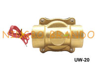 UW-20 2W200-20 3/4 &quot;NBR Membrana Uni-D Typ Elektryczny powietrzny zawór elektromagnetyczny oleju normalnie zamknięty DC12V AC110V