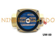 2 &quot;2W500-50 UW-50 Uni-D Typ NBR Membranowy mosiężny elektryczny zawór elektromagnetyczny normalnie zamknięty AC110V DC24V
