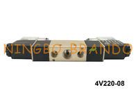BSPT 1/4 &quot;4V220-08 Typ pneumatyczny elektrozawór AirTAC Podwójne elektryczne światło kontrolne DC24V
