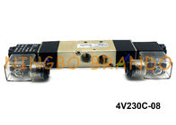 4V230C-08 PT 1/4 &quot;Elektrozawór typu AirTAC Podwójne sterowanie elektryczne 5/3 Way 12VDC
