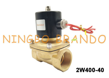 1-1 / 2 &quot;UNI-D Typ UW-40 2W400-40 Mosiężny zawór elektromagnetyczny sterujący przepływem do wodnego oleju gazowego