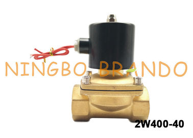 1-1 / 2 &quot;UNI-D Typ UW-40 2W400-40 Mosiężny zawór elektromagnetyczny sterujący przepływem do wodnego oleju gazowego