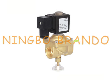 1/2 `` 3/4 '' 1 '' ręcznie regulowany elektromagnetyczny zawór basowy do gazu węglowego 12VDC 24VDC 230VAC