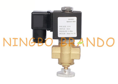 1/2 `` 3/4 '' 1 '' ręcznie regulowany elektromagnetyczny zawór basowy do gazu węglowego 12VDC 24VDC 230VAC