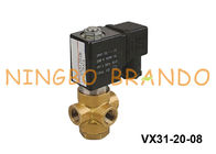 1/4 1/8 cala 3-drożny mosiężny zawór elektromagnetyczny do szybkiego wydechu VX31 VX32 VX33 VMI 230 V 110 V 24 V