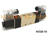 3/8 `` NPT 4V320-10 5/2 kierunkowy zawór sterujący pneumatyczny podwójny elektromagnes AC110V AC220V