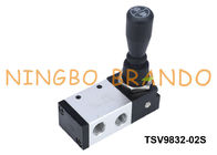 TSV9832-02S 3/2 drogowy ręczny zawór sterujący typu Shako