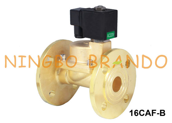 1 '' 1 1/4 '' 1 1/2 '' 2 '' Kołnierzowy mosiężny zawór elektromagnetyczny Parowy 24 V 220 V
