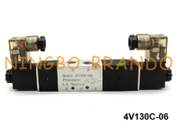 4V130C-06 Pneumatyczny podwójny zawór elektromagnetyczny typu Airtac 5/3 Way 24V 220V