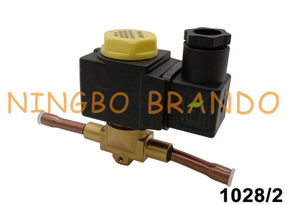 Zawór elektromagnetyczny Castel Type 1028/2 1/4'' lutowany HM2 AC220V DC24V
