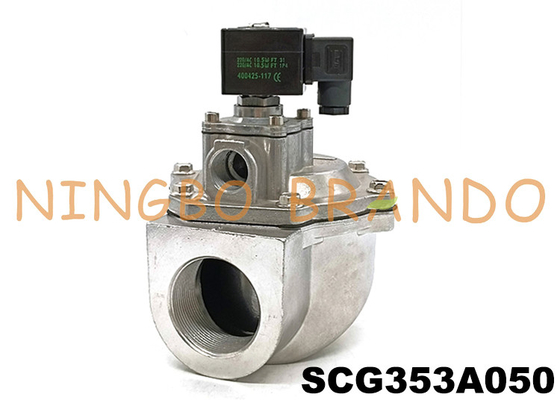 SCG353A050 2-calowy zawór pulsacyjny typu ASCO Gwintowana membrana elektromagnetyczna serii 353