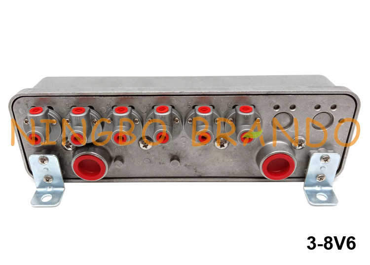 3-8V6 Obudowa zaworu elektromagnetycznego typu Goyen 12V 24V DC 110V 220V AC