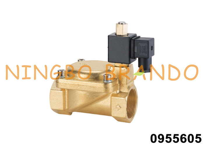 0955605 1-1/4' 16 bar Płytkowy zawór magnetyczny 2-stronny NO 24V 110V 220V