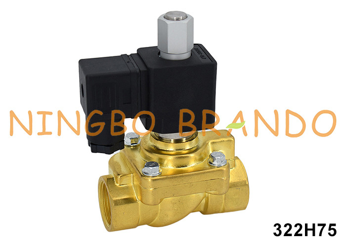 322H75 1/2'' 40 bar Typ Parkera Normalnie otwarty zawór magnetyczny 24V 110V 220V