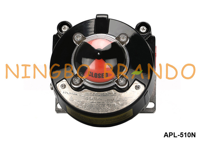 APL-510N Ex Proof Limit Switch Box dla pneumatycznego aktuatora wskaźnika pozycji zaworu kulkowego