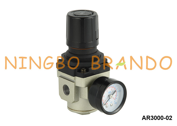 AR3000-02 Pneumatyczny regulator ciśnienia powietrza typu SMC o rozmiarze 1/4'' 1 MPa