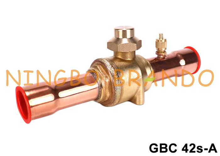 GBC 42s Danfoss Typ 009G7099 Zawór kulkowy do wyłączenia z portem dostępu
