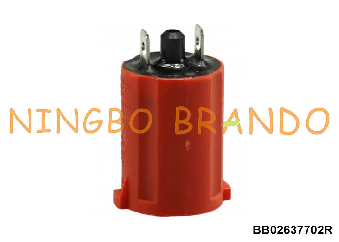 Czerwona cewka magnetyczna dla pulsatora mleka DELAVAL 24V 2.5W 3.6W EP2090 EP100