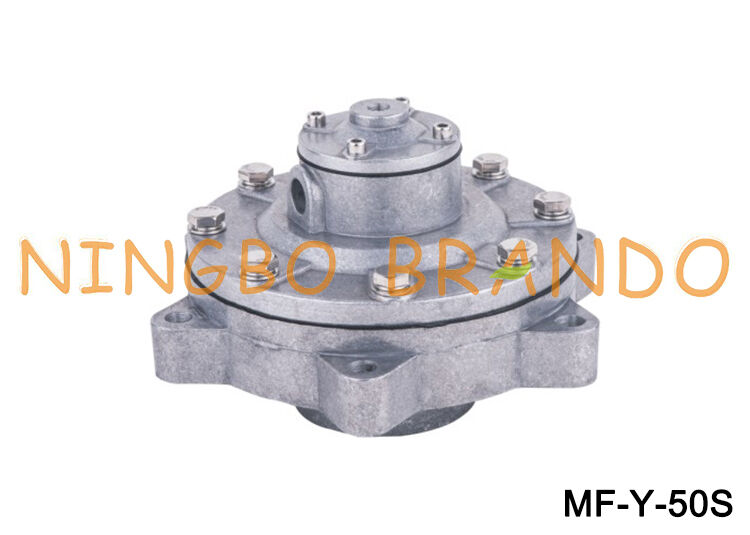 Zawór impulsowy typu 2'' MF-Y-50S z pneumatycznym zdalnym pilotem, wbudowany