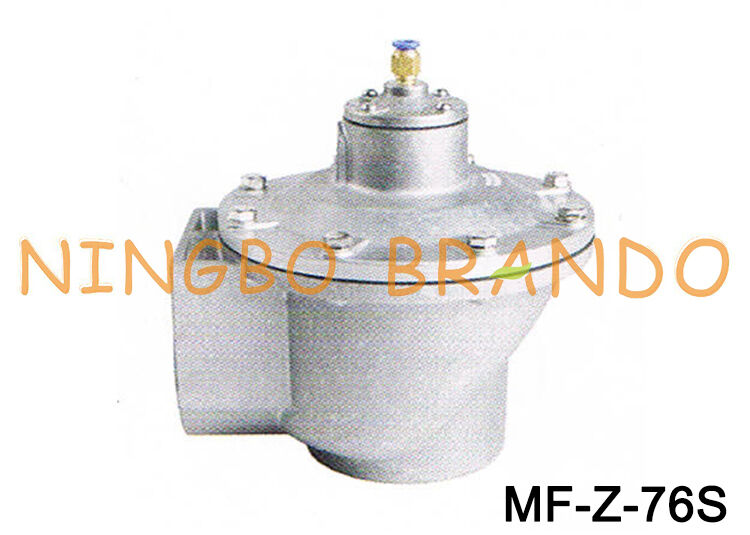 BFEC MF-Z-76S 3'' Threaded Remote Pilot Pulse Jet Valve for Dust Collector