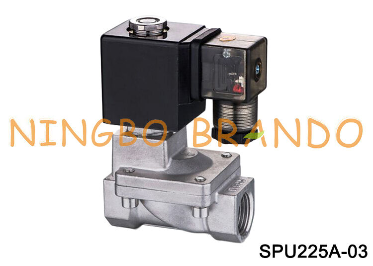 3/8' SPU225A-03 Shako Typ 2/2 Way Solenoid Valve SPU225A Series