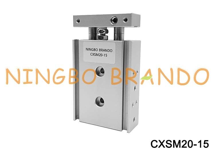 Typ SMC CXSM20-15 cyl Prowadnica Pneumatyczny cylinder pneumatyczny z podwójnym prętem, średnica 20 mm, skok 15 mm