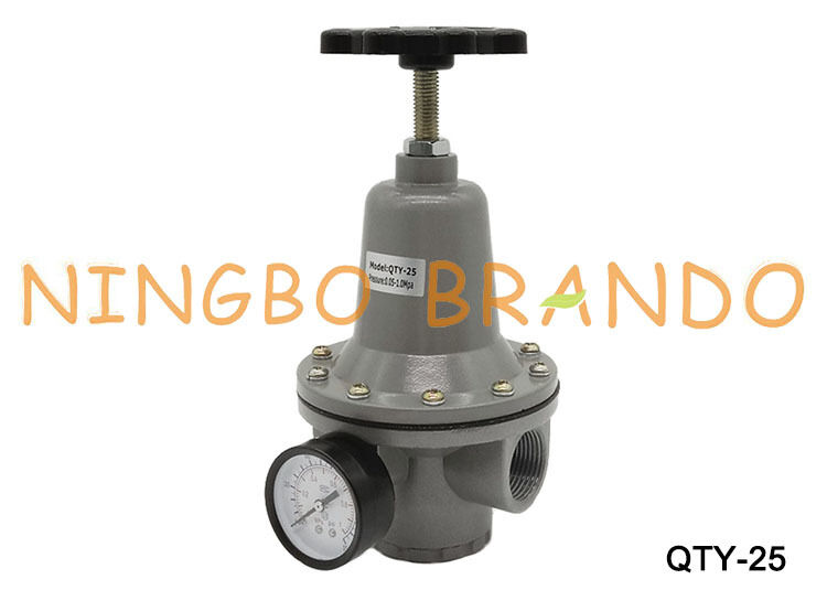 QTY-25 Pneumatyczny regulator ciśnienia 1,0 MPa 1-calowy regulator z manometrem QTY25